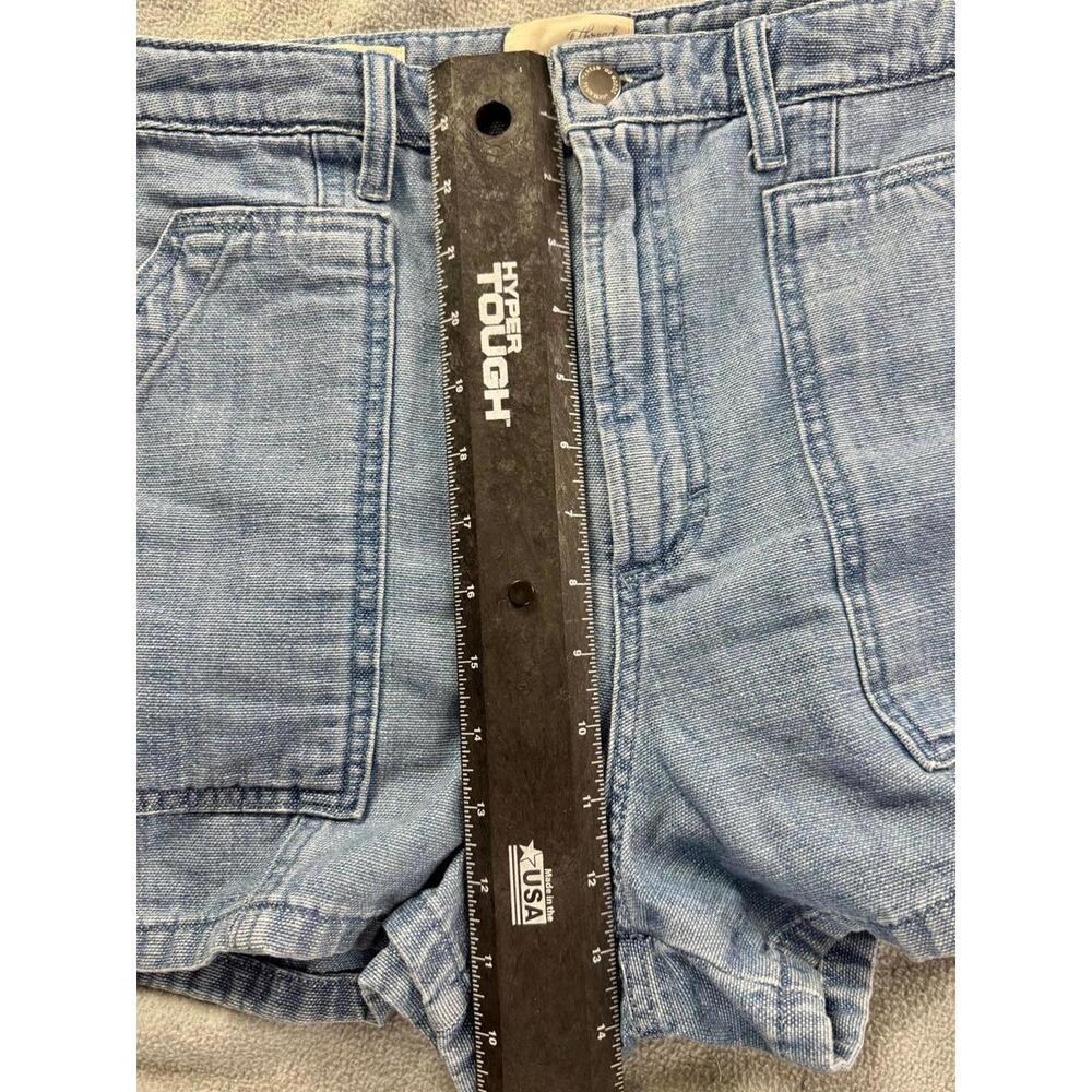 universal thread denim shorts y2k low rise carpenter utility light wash - Picture 5 of 8